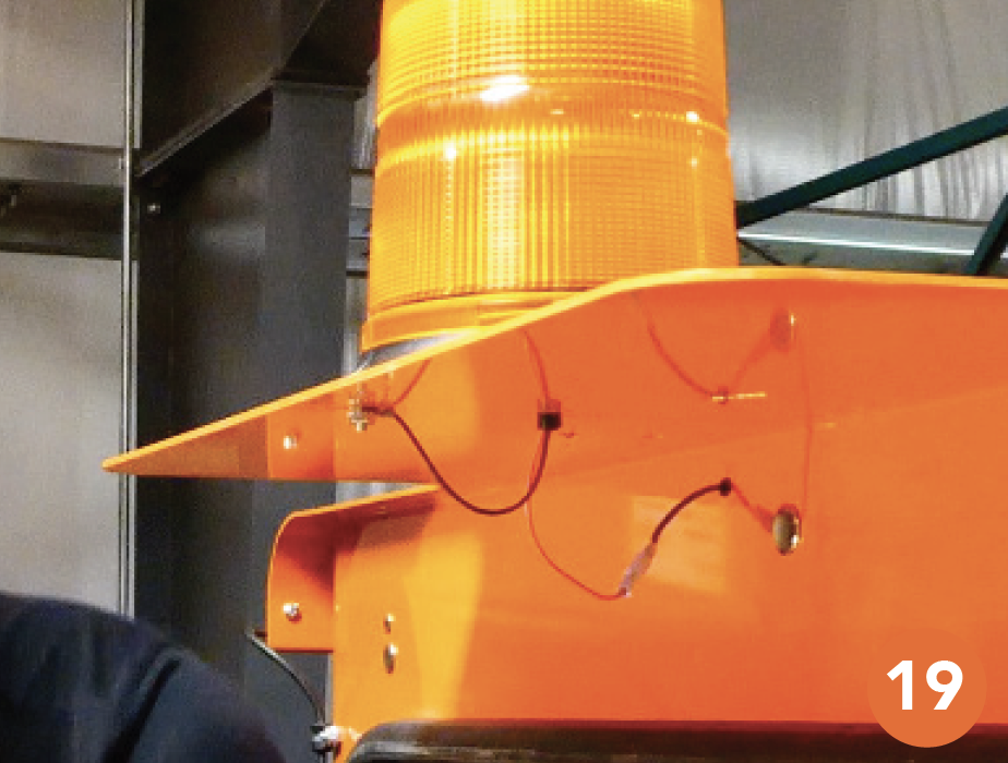 Strobe and Beacon Light Installation Broce Broom